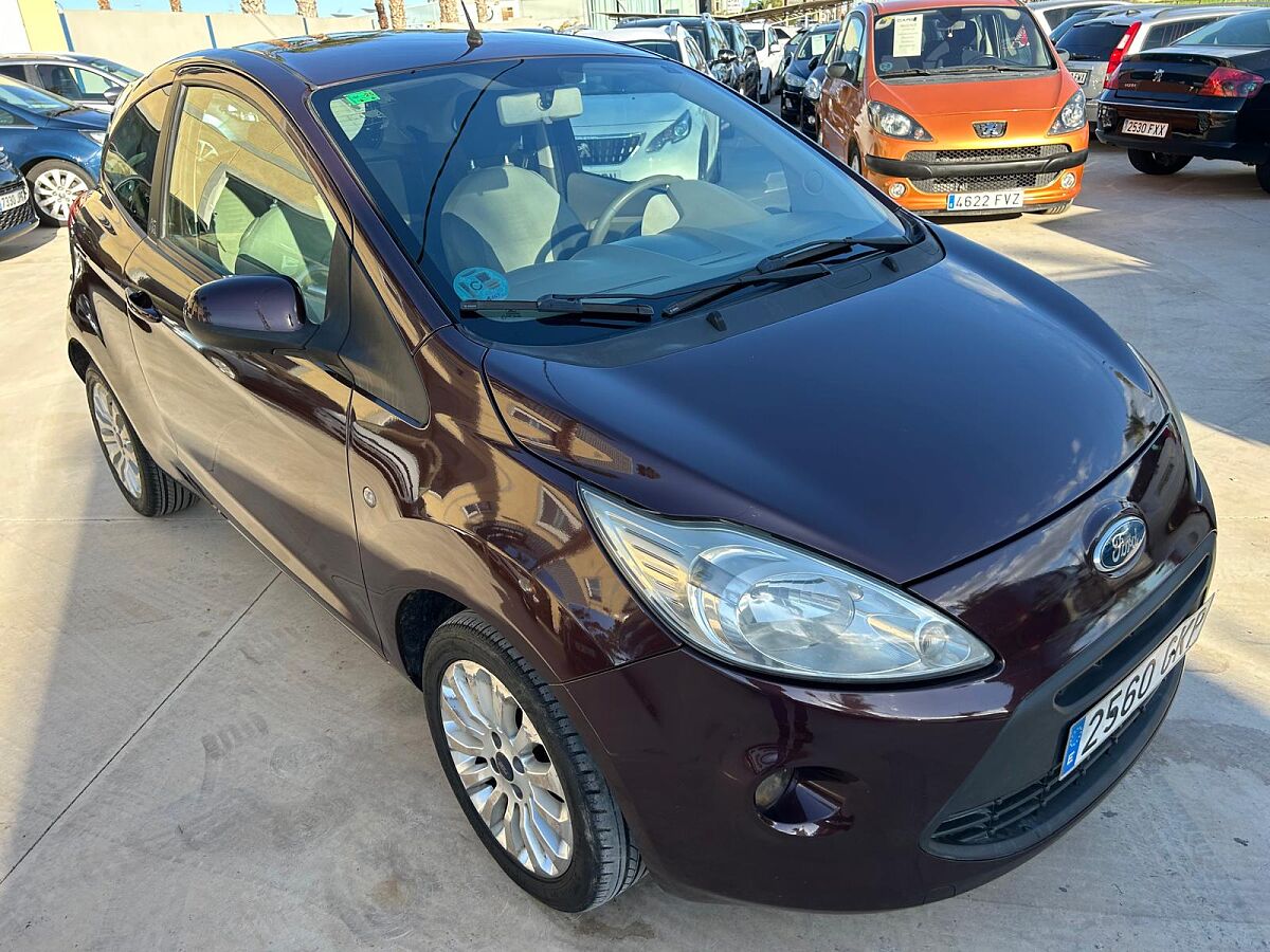  FORD KA TITANIUM 1.2 SPANISH LHD IN SPAIN 48000 MILES SUPE LITTLE CAR 2009